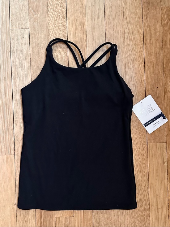 Other - Athleta girl black tank Cami NWT, size 12/L